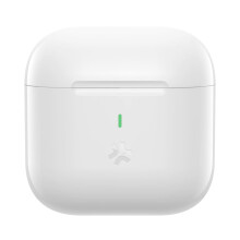 Auriculares Bluetooth inalámbricos compactos y compactos, color blanco