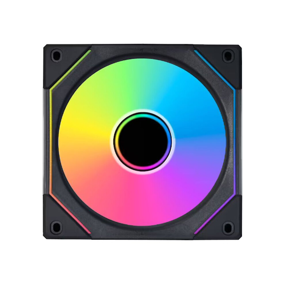 Lian-Li UNI FAN SL-INF Wireless Lüfter, ARGB, PWM - Reverse Blade, 140mm, schwarz (140 mm, 1x), PC Lüfter, Schwarz - Bild 5