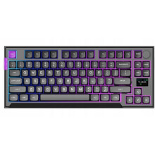 Hiljainen mekaaninen TKL-näppäimistö musta - Lalique - Langaton - Taustavalaistus - Englannin kieli - Gateron Red Pro