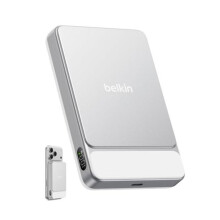 Ultra. Carica Slim Batteria Esterna Magnetica 10K con USB-C - Bianco - Limitata - BPD022hqWH - USB Tipo C - Litio