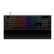 Teclado gaming mecánico negro - Corsair - Inglés - Teclado numérico - Conexión USB - Iluminación