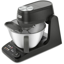 Robot de cocina negro y acero inoxidable - Kenwood - 1000 W - Bol de metal 4,3 l - Licuadora 1,2 l - 1 velocidad - Modo pulso