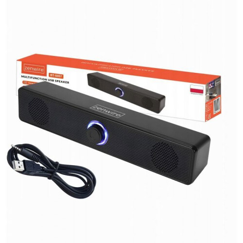 Geluidbalk - ZENWIRE - Mini BT-S057 - 2.0 stereo - Bluetooth - USB voeding