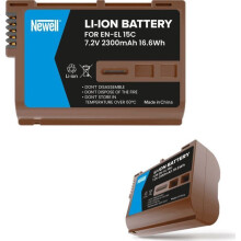 Batería USB-C para cámara - Newell - Reemplaza EN-EL15C - Nikon - 7,2 V - 2300 mAh