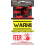 Halloween Warning Tape Set Zombie Infected Zone Decorations 5