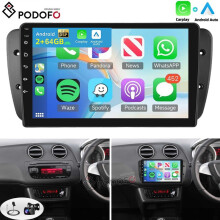 Cam For SEAT IBIZA 6J 2009-2013 Android 15 Car Stereo Radio GPS CarPlay WiFi BT