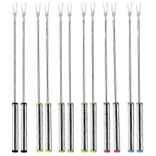 Fondue Cheese Sticks Fondue Set For Maker Swiss Cheese, Stainless Steel Fondue Forks Marshmallow Ro 2025