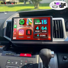 4+64G Car Stereo Radio For Honda Stepwagon 2009-2015 Carplay GPS Android 15 DAB+