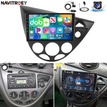 DAB 9" For Ford Focus MK1 1998-2004 Car Radio Stereo GPS Apple Carplay Head Unit