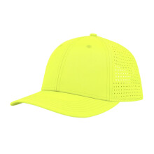(One Size, Fluorescent Fuchsia) Atlantis Headwear Unisex Adult Breezy-S 6 Panel Nylon Structured Trucker Cap