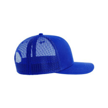 (One Size, Royal Blue) Atlantis Headwear Unisex Adult Sonic-S 6 Panel Structured Trucker Cap