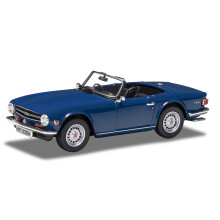 Corgi Vanguards 14703 Triumph TR6, French Blue 1:43 Diecast Model