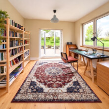 (200x290 cm- Extra Large Rug For Living Room Bedroom, Whisper) Non-Slip Traditional Rugs Runner Carpet Floor Mat