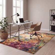 (160 x 230 cm 5 ft 3 in x 7 ft 7 in, VIBRANT- CASHMERE RUG) Large Rugs Living Room Bedroom Traditional Carpets