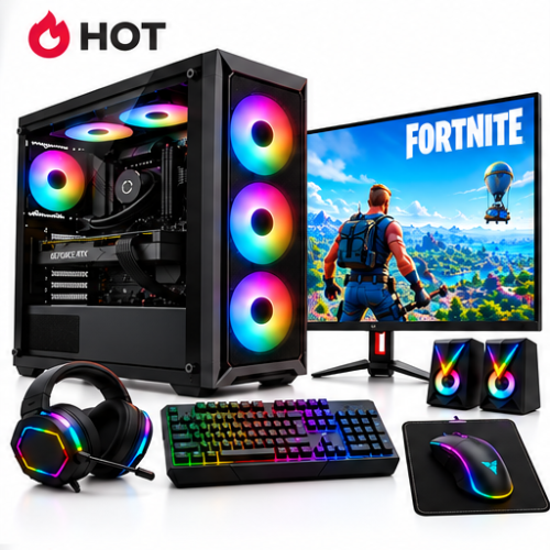 Computek FULL SETUP Pc bundle Fast Gaming intel corei5 16GB RAM 1TB+128GB SSD GT730 4GB