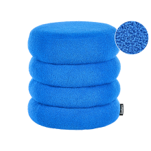 Pouffe SUMPTER Boucle Blue