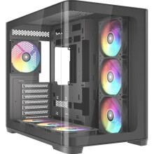 PC-Gehäuse - SAMA - V60 - Schwarz - Würfel - ATX-Format