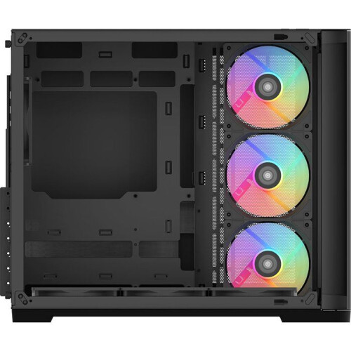 PC-Gehäuse - SAMA - V60 - Schwarz - Würfel - ATX-Format 2