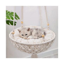 Pet Hammock Hanging Cat Bed Kitten Climbing Frame Sunny Window Seat Nest - 40cm, Pet Supplies, Gift for Cat Lovers, Indoor Cat Essentials