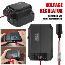 DC18V to 12V Step Down Converter Cigarette Lighter Adapter for Makita 18V Tools