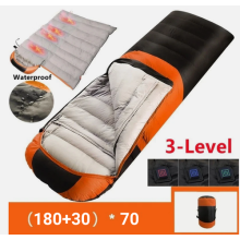 USB Heated Sleeping Bag Winter Thermal Pad 3 Gear Camping Hiking Mattress Warm