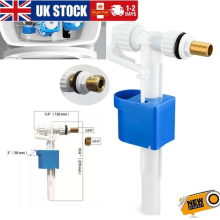 Universal WC Cistern Fill Valve Float Valve 3/8 & 1/2 Inch Fits