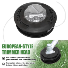 Universal Petrol Trimmer Head Replacement Strimmer Bump Feed Line Spool Cutter