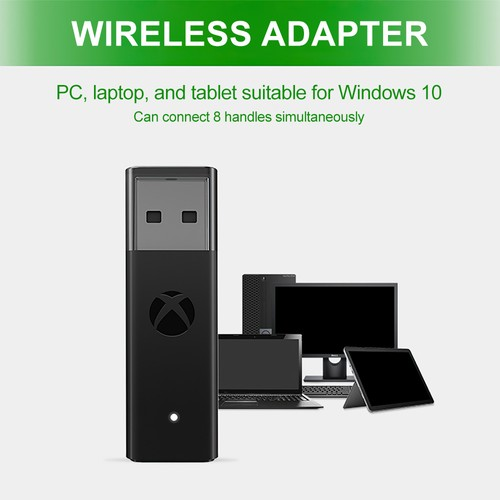 USB Adapter For Xbox One /WIN 10 Controller PC Gaming Receiver Wireless Adapter