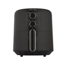 Hamilton Beach Air Fryer, SimpliFry, 4.2L, Manual Controls, 1300W, Adjustable Temperature, Adjustable Timer, 60 Min Timer, Energy Saving, Air Fry, Roa