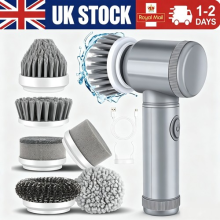 Electric Spin Scrubber Cordless Cleaning Brush Bathroom Rotating Scrubber