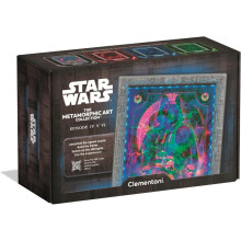 Die Metamorphe Kunstsammlung - Clementoni - Star Wars - Episoden IV-V-VI - 520 Teile - Leuchtendes Puzzle