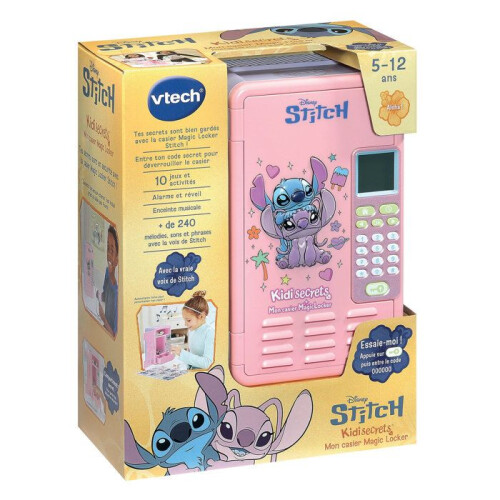 VTech VTech Stitch - Kidisecrets, Mein magischer Locker in Rosa 1