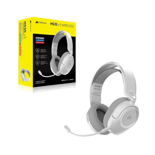 Corsair Corsair HS35 v3 Weiß kabelloses Gaming-Headset 1