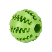 2 Dog Ball Toy,Dog Chew Ball Rubber Clean Teeth Non-Toxic Bite Resistant Toy, Pet Supplies, Gift for Dog Owners, Small & Medium Dogs, Cute Pet Apparel