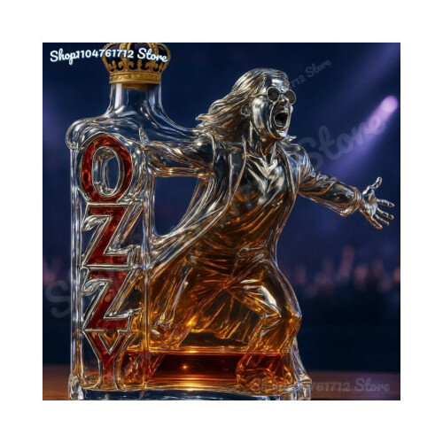 (A3) Μπουκάλι Ουίσκι Ozzy Osbourne 300ml Επιστροφή στην Αρχή Αναμνηστικό Μπουκάλι 1