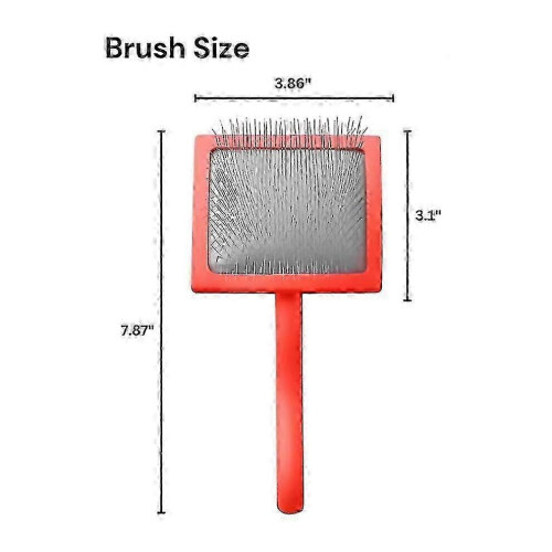 Big G Dog Slicker Brush Επαγγελματικό Εργαλείο Περιποίησης για Ξεμπέρδεμα Goldendoodles, 1
