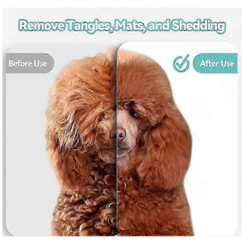 Big G Dog Slicker Brush Επαγγελματικό Εργαλείο Περιποίησης για Ξεμπέρδεμα Goldendoodles, 2