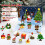 Kerst Adventskalender 2026 Bouwsets Micro Mini Kerstblokken Kit 2