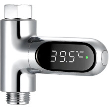 Led Display Digital Shower Water Meter Bath Temperature Monitor Water Temperature Measuring Instrume