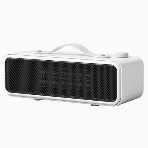Μίνι θερμαντήρας γραφείου PTC 650W λευκό, χαμηλού θορύβου προσωπική θερμαντ