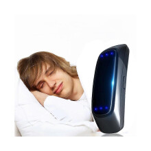 Dispositif intelligent anti-ronflement par impulsions EMS : solution efficace pour stopper le ronflement et favoriser le sommeil.