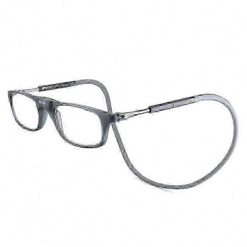 Clic Magnetic Reading Glasses,+450 Unisex Computer Reader with Soft Foldable Strap