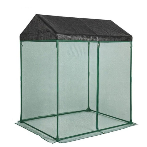 Riparo per piante - 150 x 130 x 90 cm - Rete anti-insetti - Struttura in ferro/plastica - Montaggio senza attrezzi