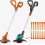 100 Plastic Replacement Blades for Brush Cutters, 70 mm Strimmer Blades, Cutting Accessories 2