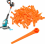 100 Plastic Replacement Blades for Brush Cutters, 70 mm Strimmer Blades, Cutting Accessories 3
