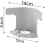 Bed Sheet Holders, Durable Fitted Sheet Fasteners with Locking Straps, Corner Clips for All Mattress Sizes 2