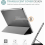 Protective Case for 9.7-Inch Tablet, Compatible with 5th and 6th Generation Models, Smart Cover, Black 3