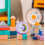 Visual Timer for Children, 60-Minute Countdown for Classroom, Office and Kitchen, Silent Desk Timer, Purple Rainbow 5