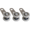 10 Pack Curtain Track Rollers, Smooth Sliding Curtain Gliders for Home Window Curtains and Drapes 4