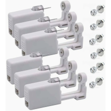 6-delige wegwerp oorpiercingset met oorstekers, veilige piercingpistoolset voor dames en heren, voor thuis- of salongebruik.
